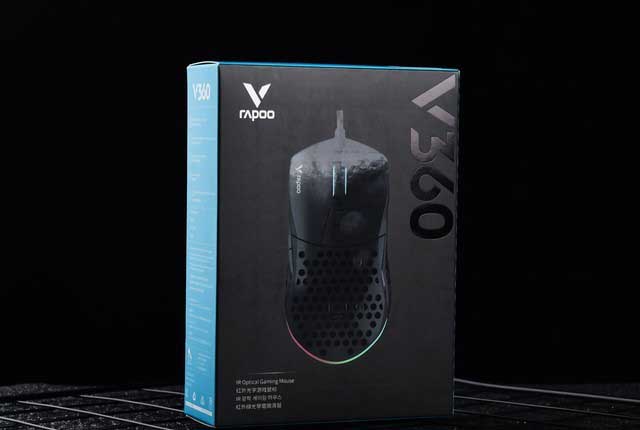 輕量先鋒雷柏V360模塊化洞洞鼠鼠標(biāo)測評