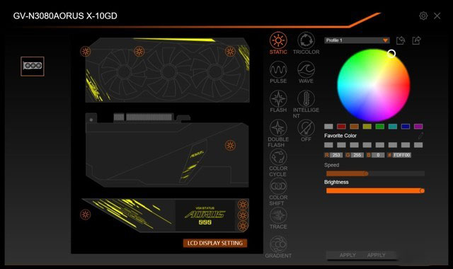 技嘉AORUS GeForce RTX 3080 XTREME 10G大雕怎么樣