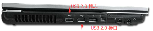 惠普筆記本怎么區(qū)分USB2.0和USB3.0接口？