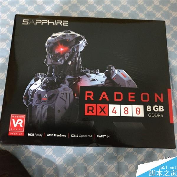 RX480零售版跑分性能怎么樣？AMD RX 480公版開箱拆解