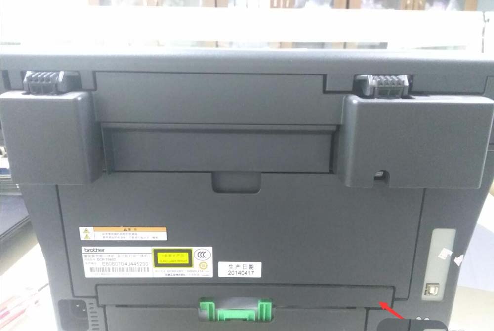 兄弟7060打印機定影組件怎么手動更換?