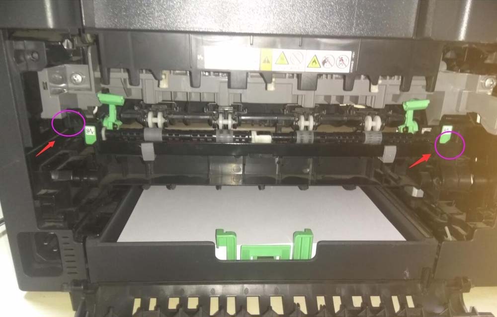 兄弟7060打印機定影組件怎么手動更換?