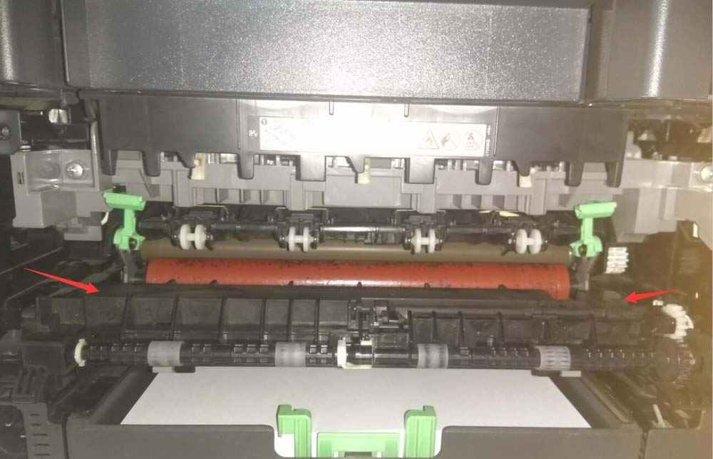 兄弟7060打印機定影組件怎么手動更換?