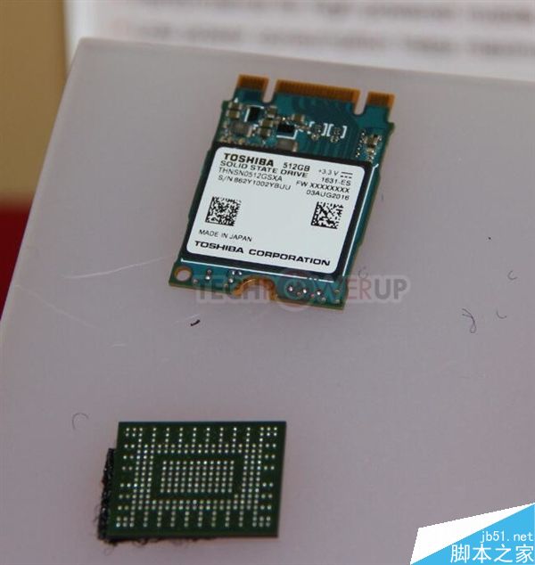 東芝發(fā)布世界最迷你M.2 SSD:支持MVMe協(xié)議