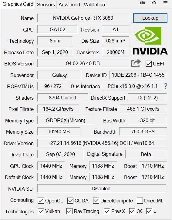 影馳RTX 3080黑將顯卡怎么樣 影馳RTX 3080黑將顯卡全面評測