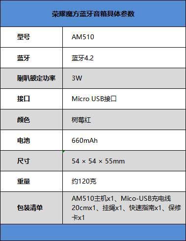 榮耀魔方藍(lán)牙音箱好不好用 榮耀魔方藍(lán)牙音箱外觀、音質(zhì)、功能及上手體驗(yàn)