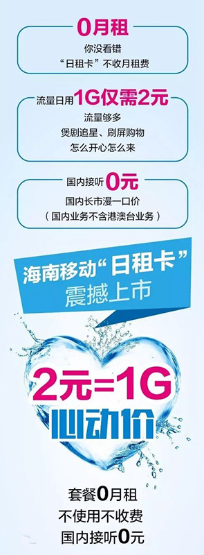 移動(dòng)日租卡怎么樣？移動(dòng)日租卡資費(fèi)詳情