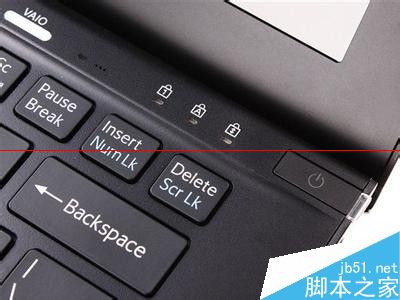 鍵盤上的三個燈有什么作用？怎么點亮？