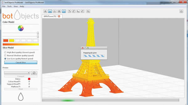 prodesk3d怎么用？botobjects prodesk3d打印方法