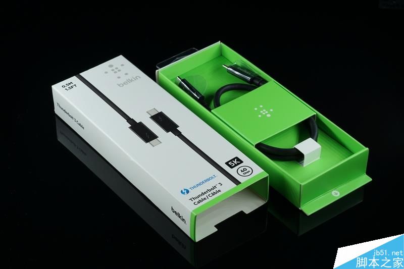 貝爾金Thunderbolt 3數(shù)據(jù)線開(kāi)箱及拆解:支持5K視頻