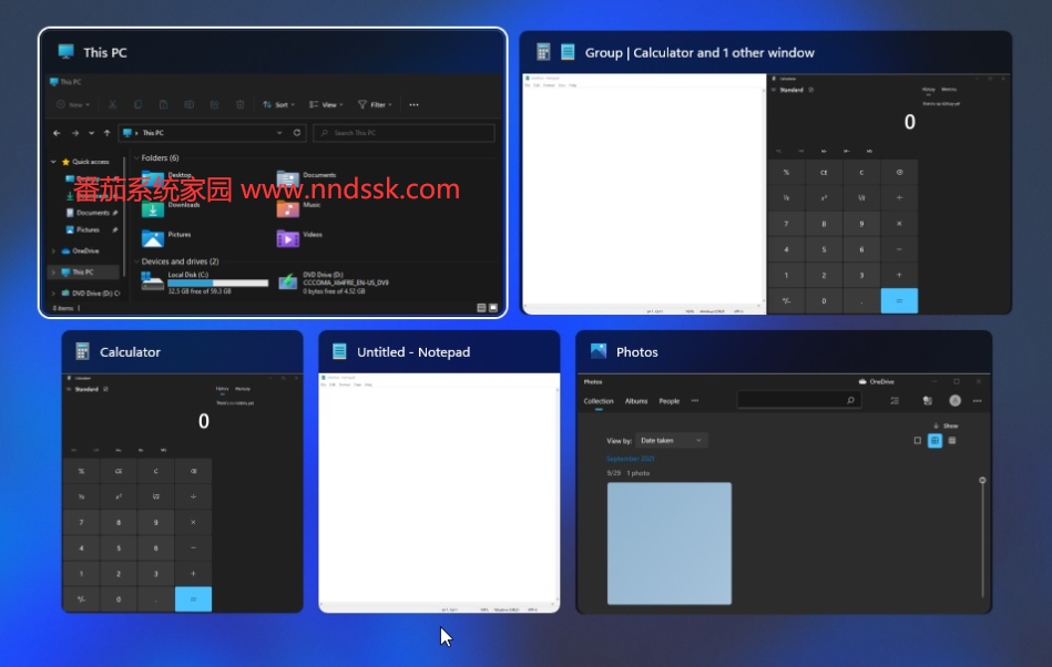 微軟聲明對(duì)Win11 Snap Groups的支持 將引入Alt+Tab和任務(wù)視圖！