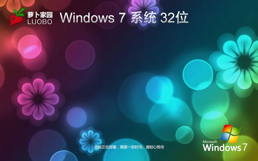 【老機專用】超小鏡像 Windows7 32位 旗艦精簡版