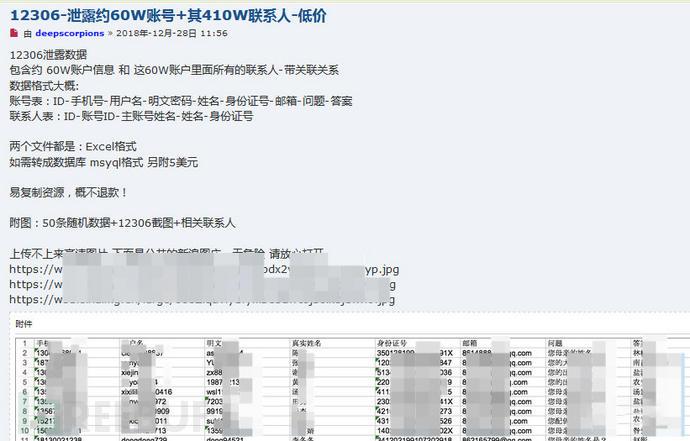鐵總否認(rèn)，那暗網(wǎng)超 400 萬 12306 用戶數(shù)據(jù)是從哪泄露的？