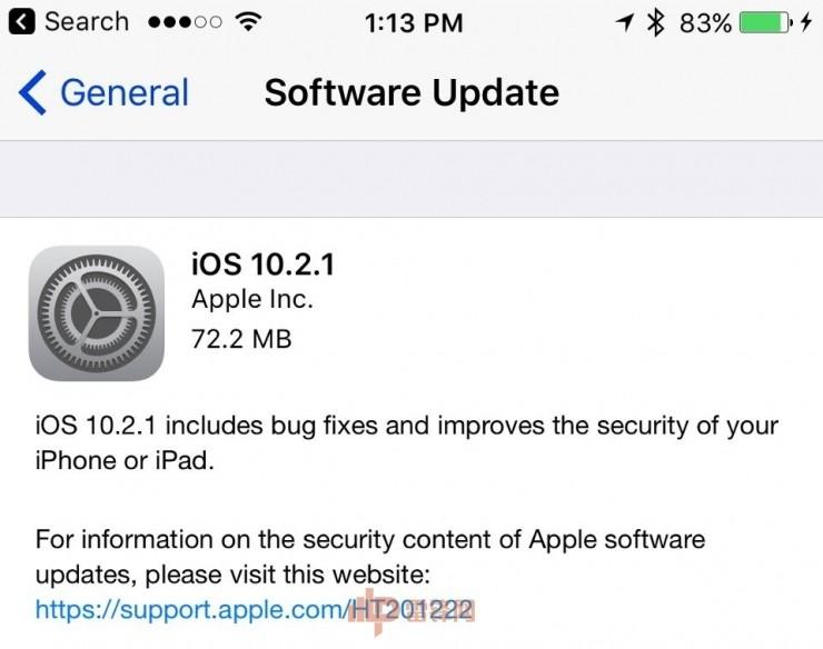 蘋果尷尬了： iOS 10.2.1 被爆致命 bug，怎么辦？（附建議及測(cè)試視頻）