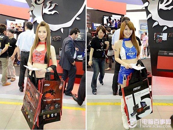 2013臺北電腦展美女盤點電腦百事網
