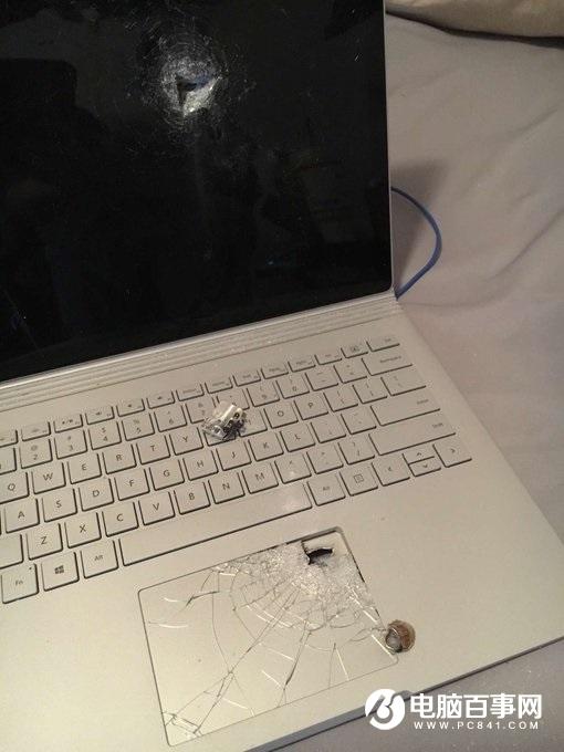 微軟 Surface Book 也能擋槍擊子彈，“救”了一條命