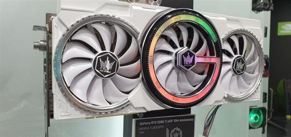 分冷+水冷混合散熱系統(tǒng)！影馳推出RTX 2080 Ti HOF 10周年紀(jì)念版顯卡