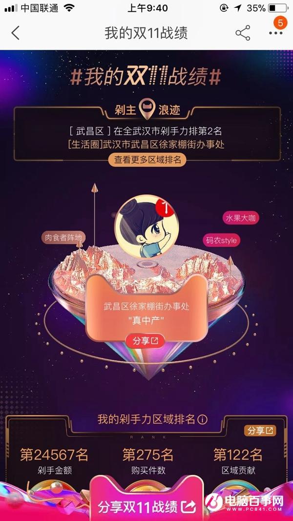 2017淘寶我的雙11戰(zhàn)績(jī)?cè)谀目?怎么查看淘寶我的雙11戰(zhàn)績(jī)