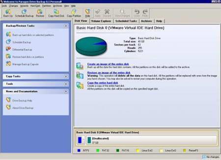 Paragon Drive Backup