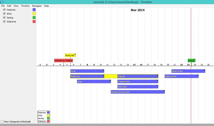時間線工具TimeLine
