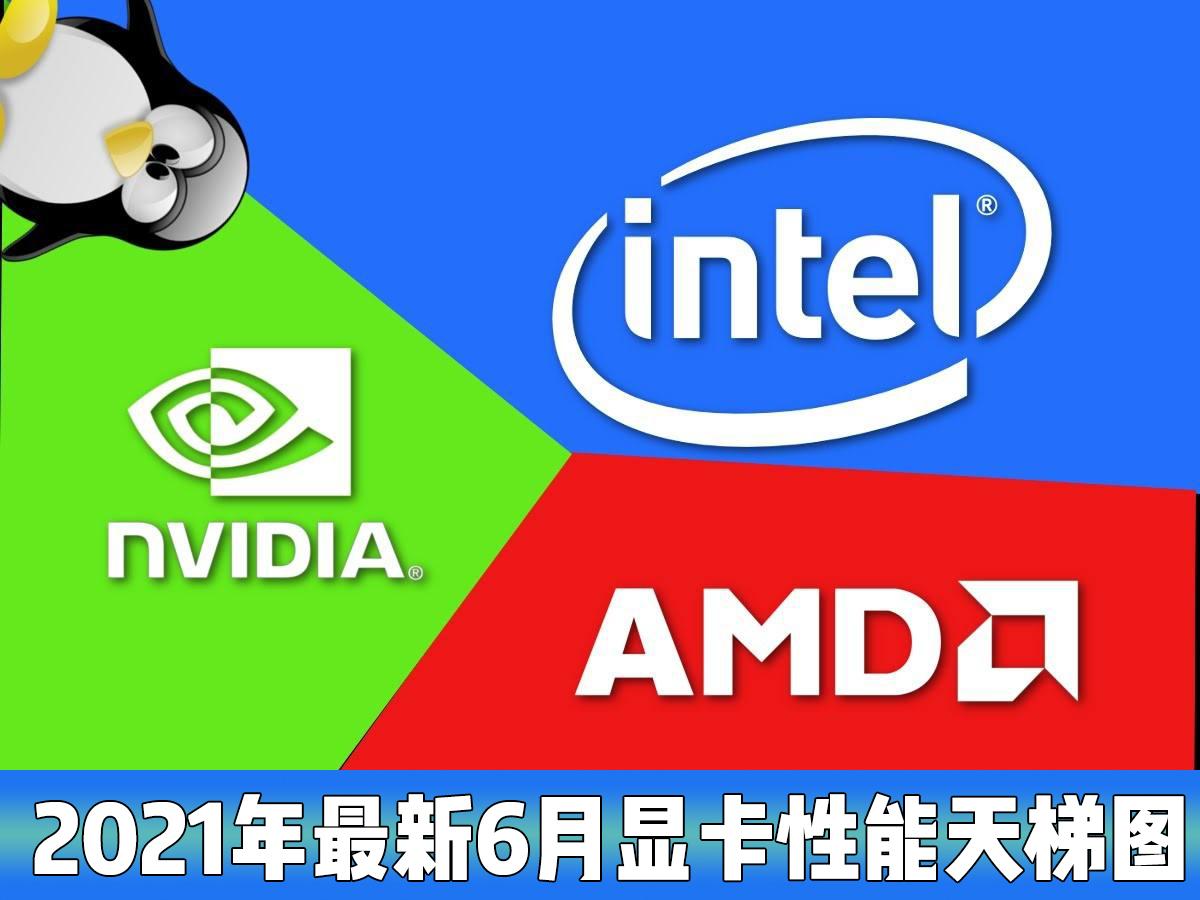 電腦顯卡哪款性能比較好？2021年最新6月AMD/NVIDIA顯卡性能天梯圖