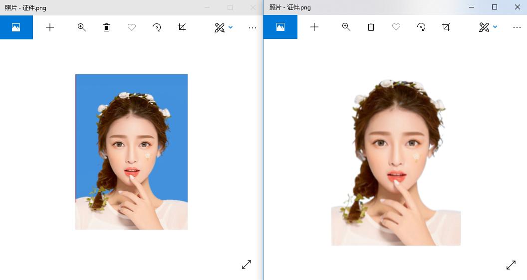 迅捷图片转换器怎么给证件照换底色？