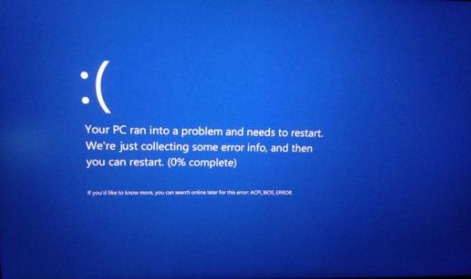 電腦藍(lán)屏提示your pc ran into a problem and needs的處理方法